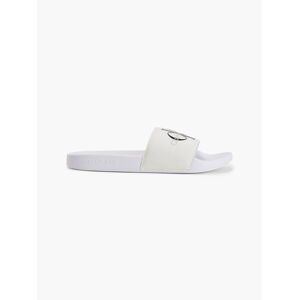 Calvin Klein dámské bílé pantofle - 37 (YAF)